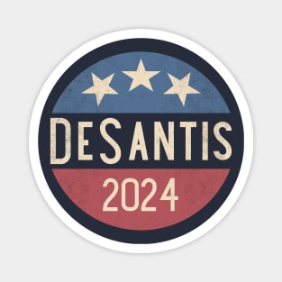 Vintage Ron DeSantis for president in 2024 Magnet